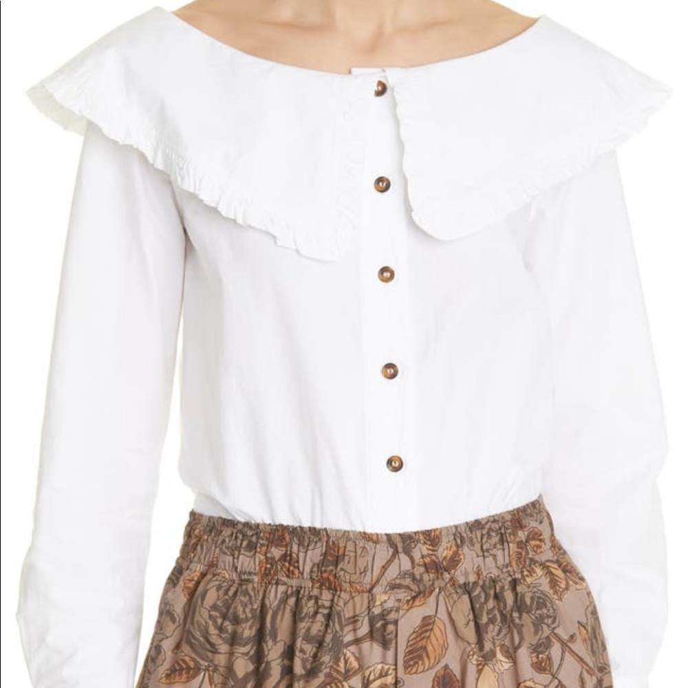 Ganni Poplin Shirt